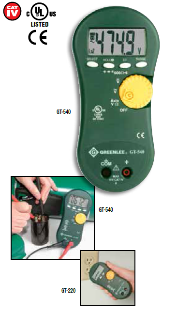 电子检测表GT-540|格林利
