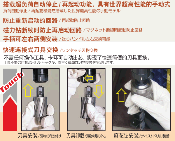 WOJ-3200日本日东磁力钻